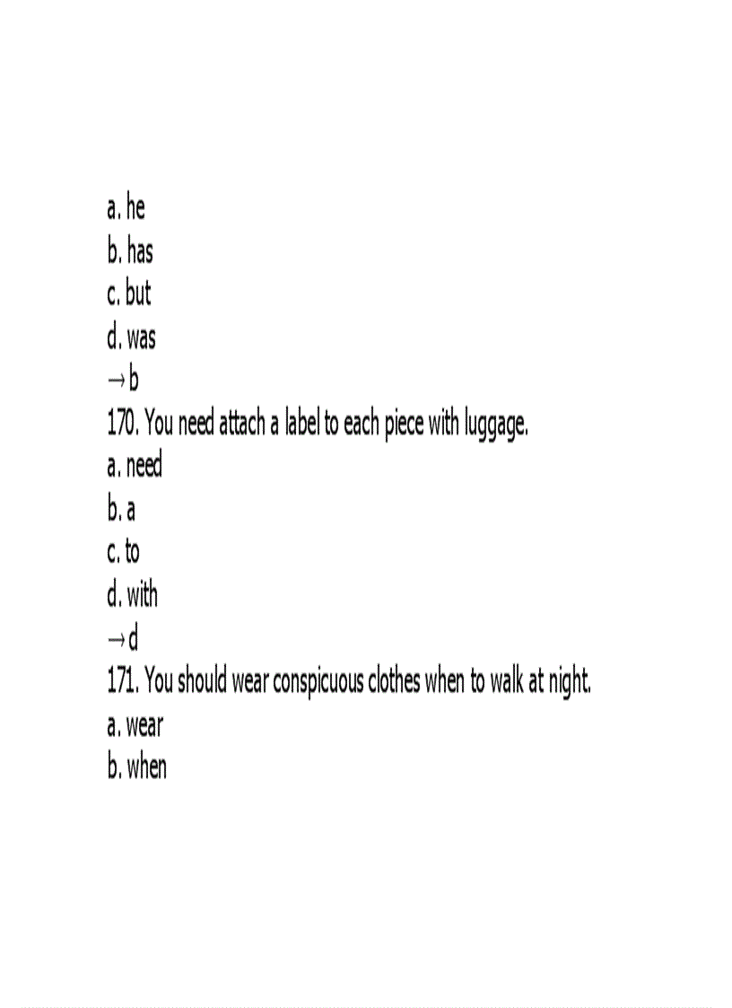 image for page 3500 Câu hỏi trắc nghiệm anh văn ABC