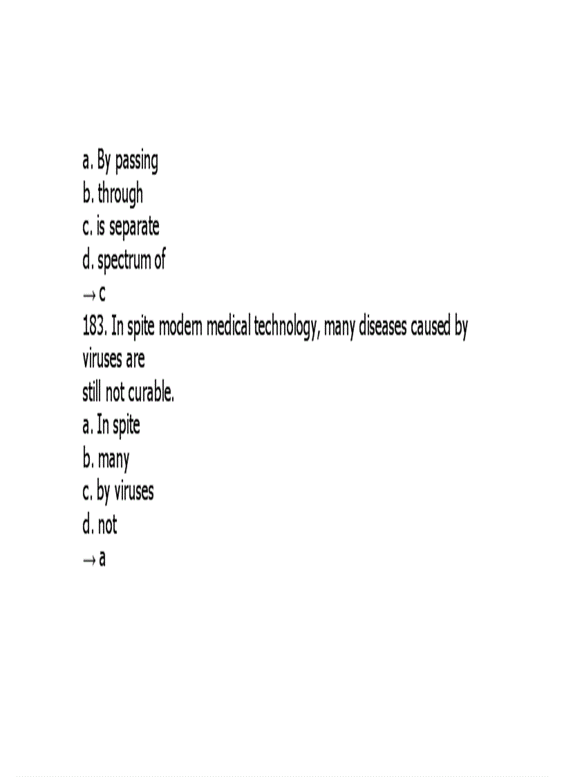 image for page 3500 Câu hỏi trắc nghiệm anh văn ABC