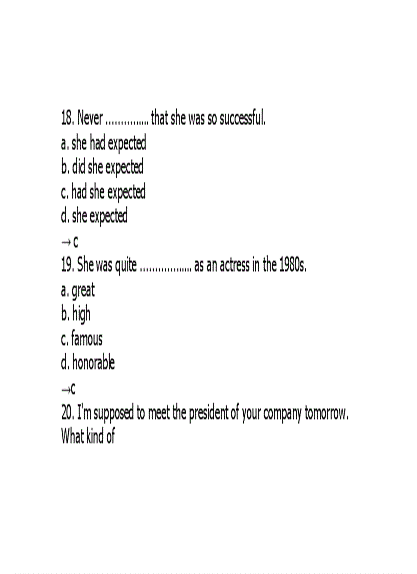 image for page 3500 Câu hỏi trắc nghiệm anh văn ABC