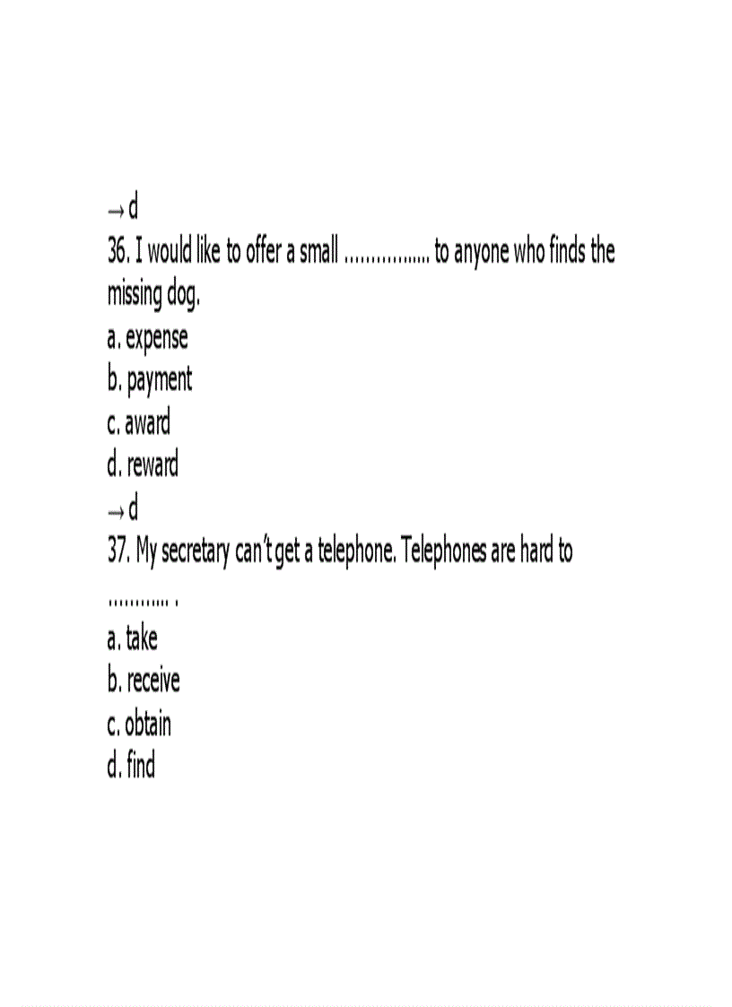 image for page 3500 Câu hỏi trắc nghiệm anh văn ABC