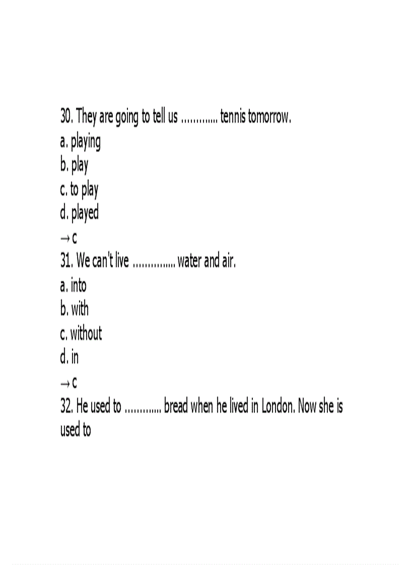 image for page 3500 Câu hỏi trắc nghiệm anh văn ABC