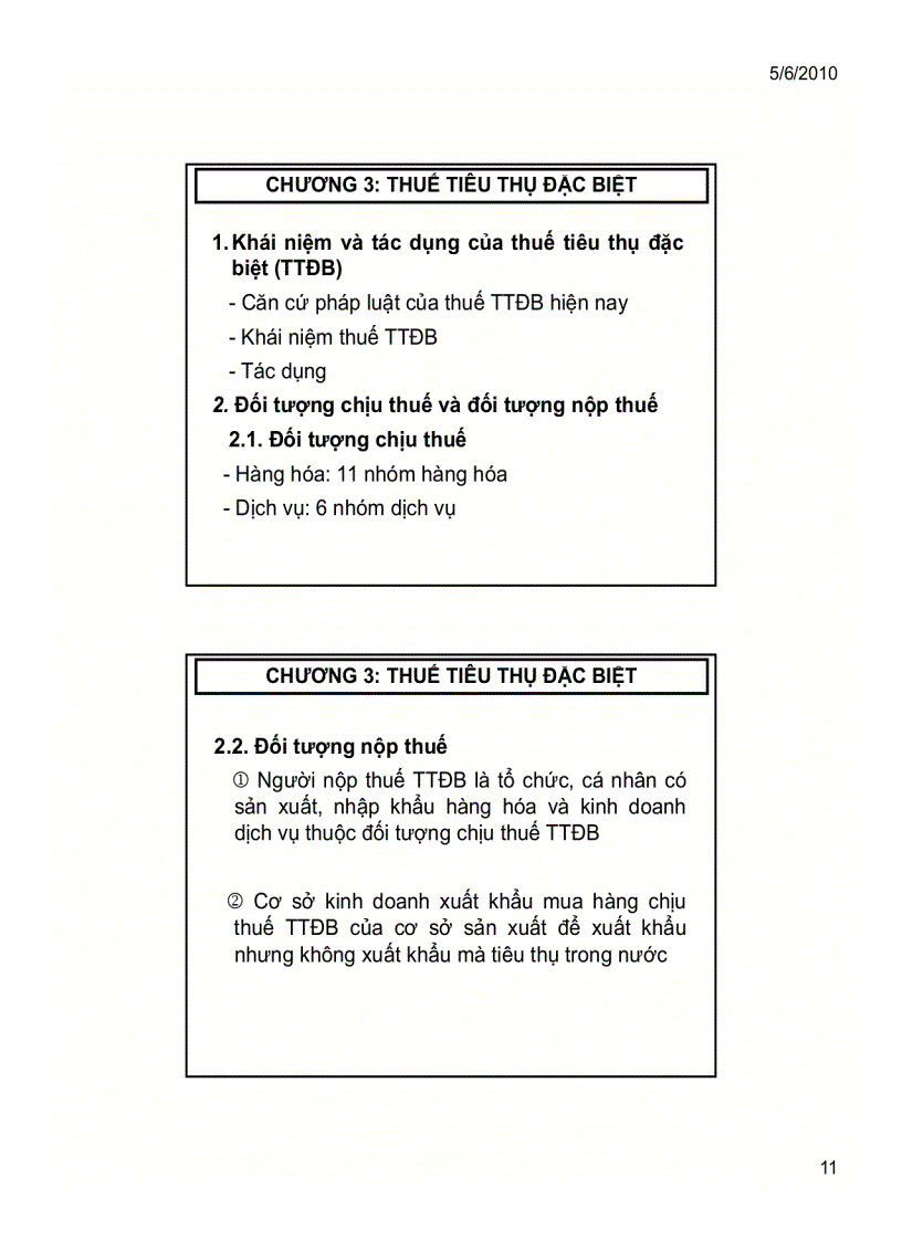 image for page Giới thiệu chương trình môn thuế