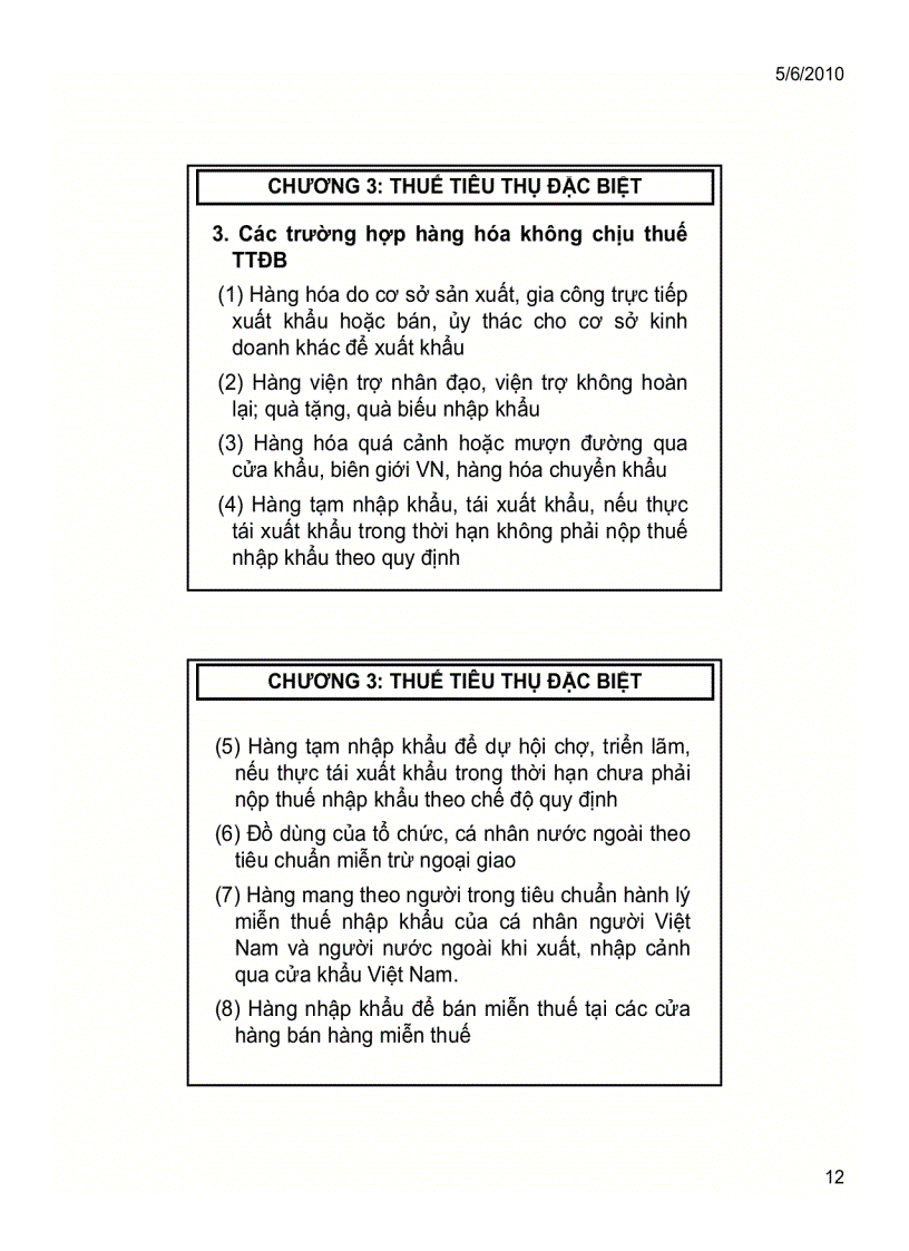 image for page Giới thiệu chương trình môn thuế