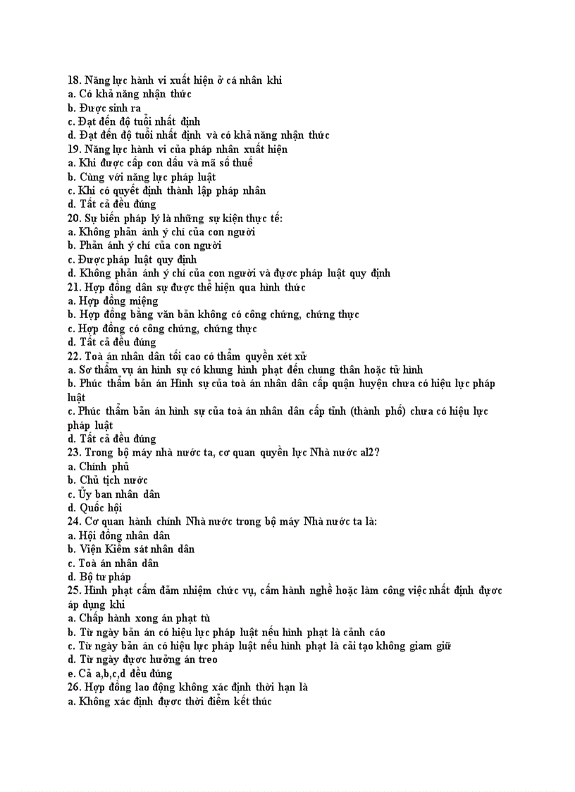 image for page Để thi Pháp luật đại cương