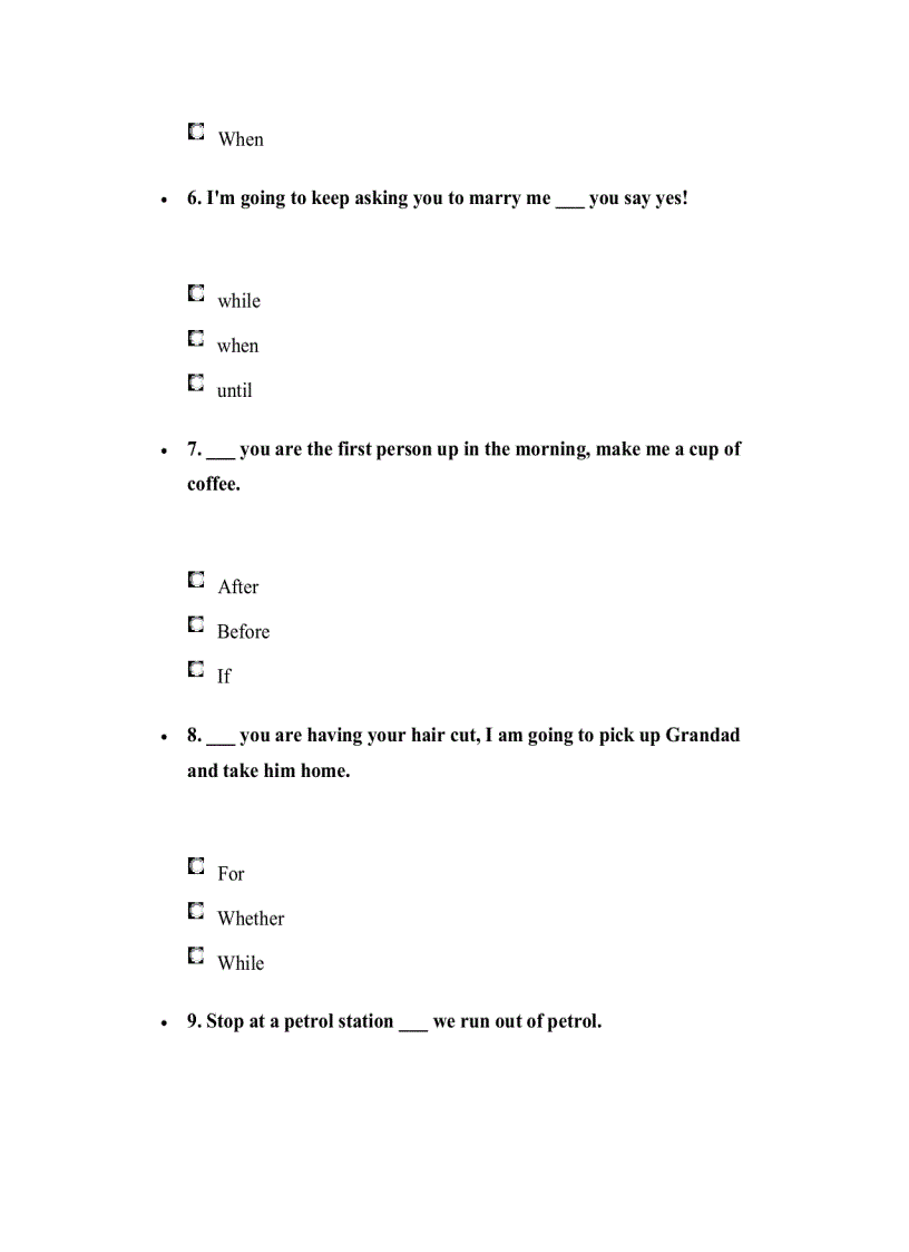 image for page Từ nối Conjunctions