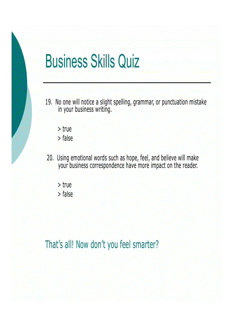 image for page Business Skills