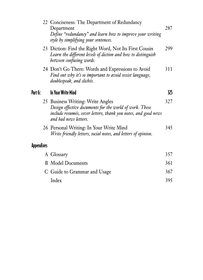 image for page Rozakis The Complete Idiot s Guide to Grammar Style 2e