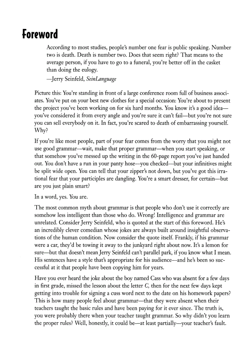 image for page Rozakis The Complete Idiot s Guide to Grammar Style 2e