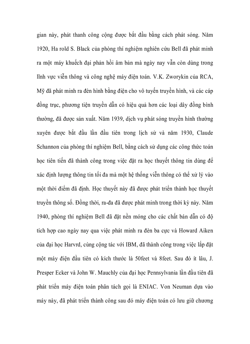 image for page Lịch sử phát triển công nghệ viễn thông điện tử Trong