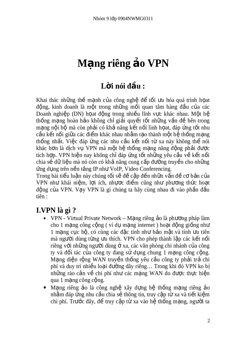 image for page Mạng riêng ảo VPN
