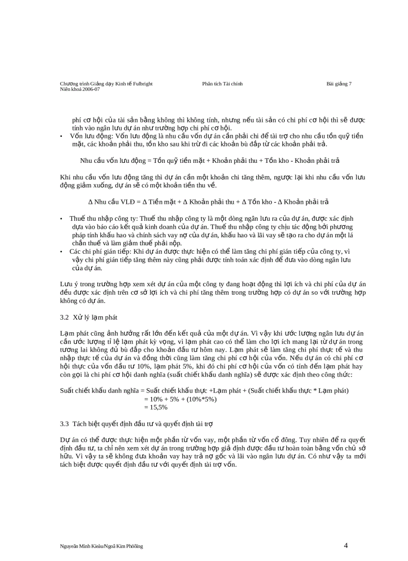 image for page Phân tích tài chính và quyết định đầu tư vốn