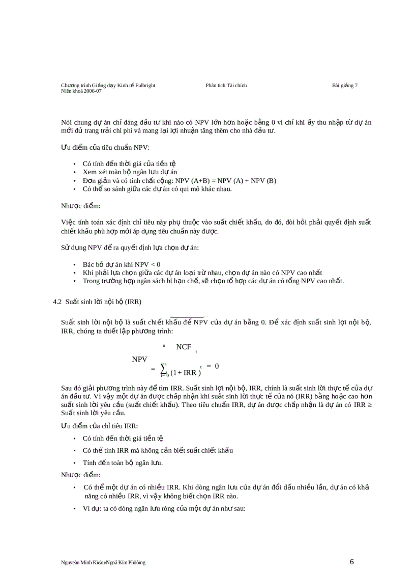 image for page Phân tích tài chính và quyết định đầu tư vốn