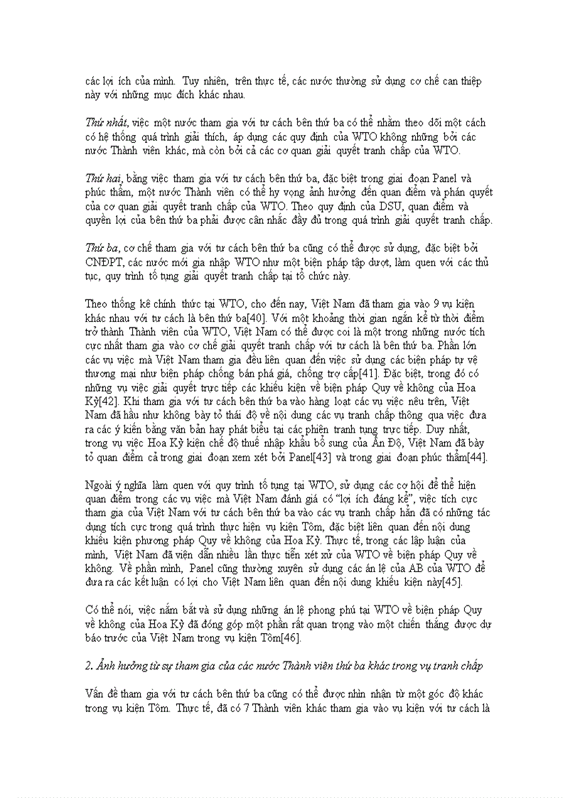 image for page Một số vấn đề nhìn từ góc độ tố tụng trong vụ kiện đầu tiên của việt nam tại wto