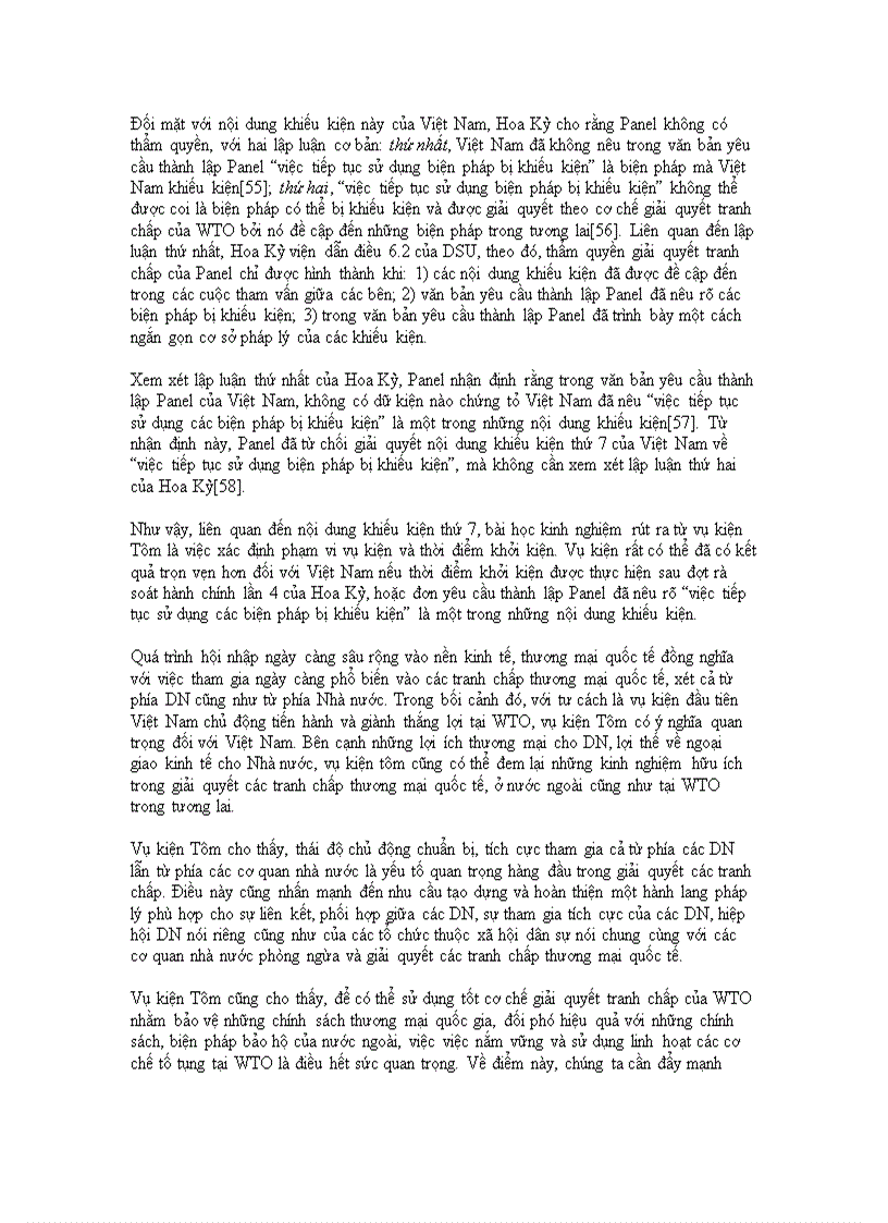 image for page Một số vấn đề nhìn từ góc độ tố tụng trong vụ kiện đầu tiên của việt nam tại wto