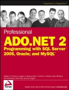 Professional ADO NET 2 Programming with SQL Server 2005 Oracle and MySQL