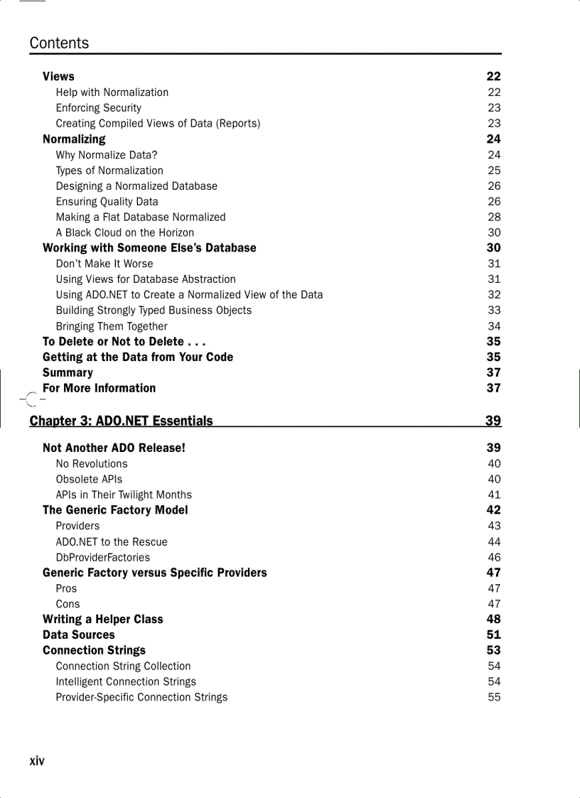 image for page Professional ADO NET 2 Programming with SQL Server 2005 Oracle and MySQL
