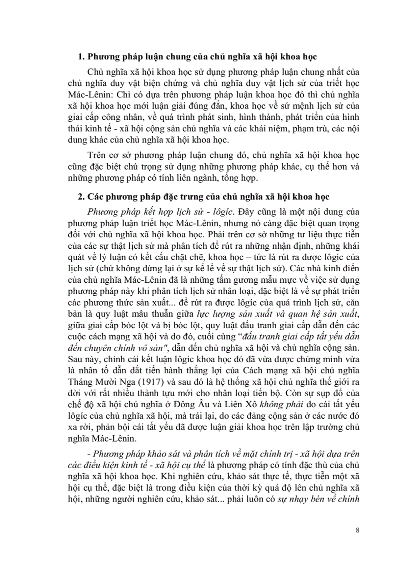 image for page Giáo trình chủ nghĩa xã hội khoa học