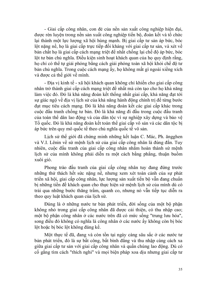 image for page Giáo trình chủ nghĩa xã hội khoa học