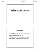 Kiểm soát dự án