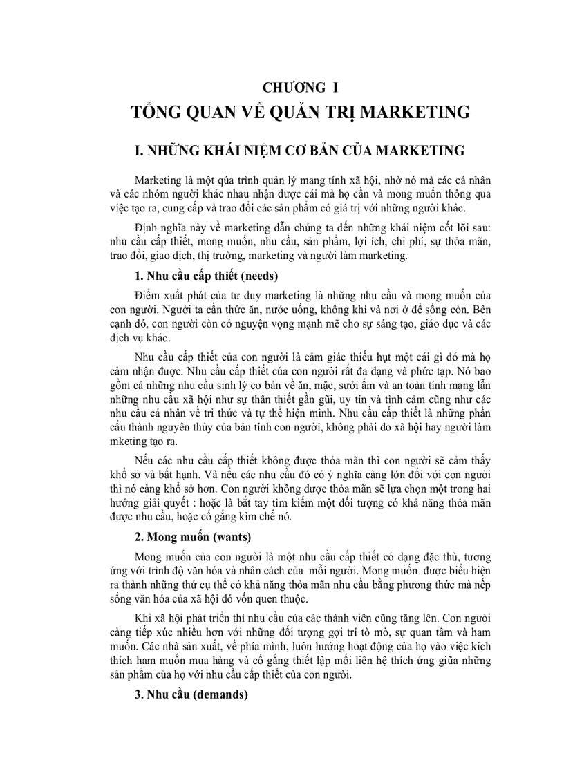 image for page Tổng quan về marketting