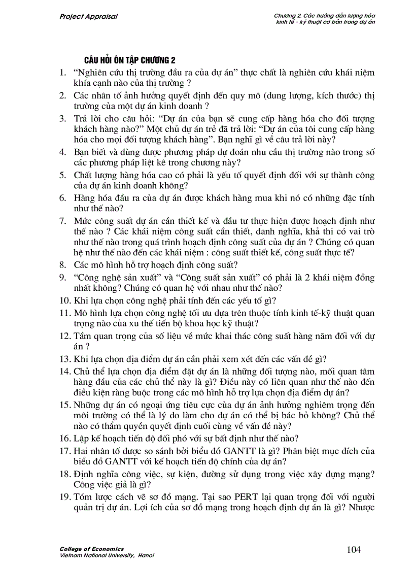 image for page Phân tích kinh tế và phân tích phân phối ước tính các giá kinh tế