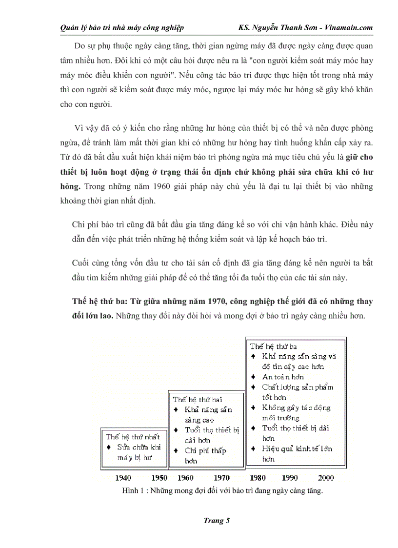 image for page Quản lý bảo trì nhà máy công nghiệp