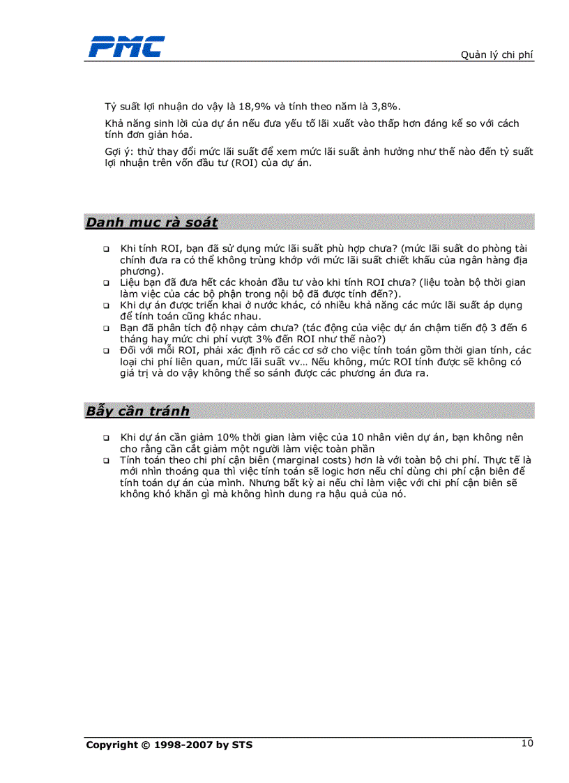 image for page Quản lí chi phí