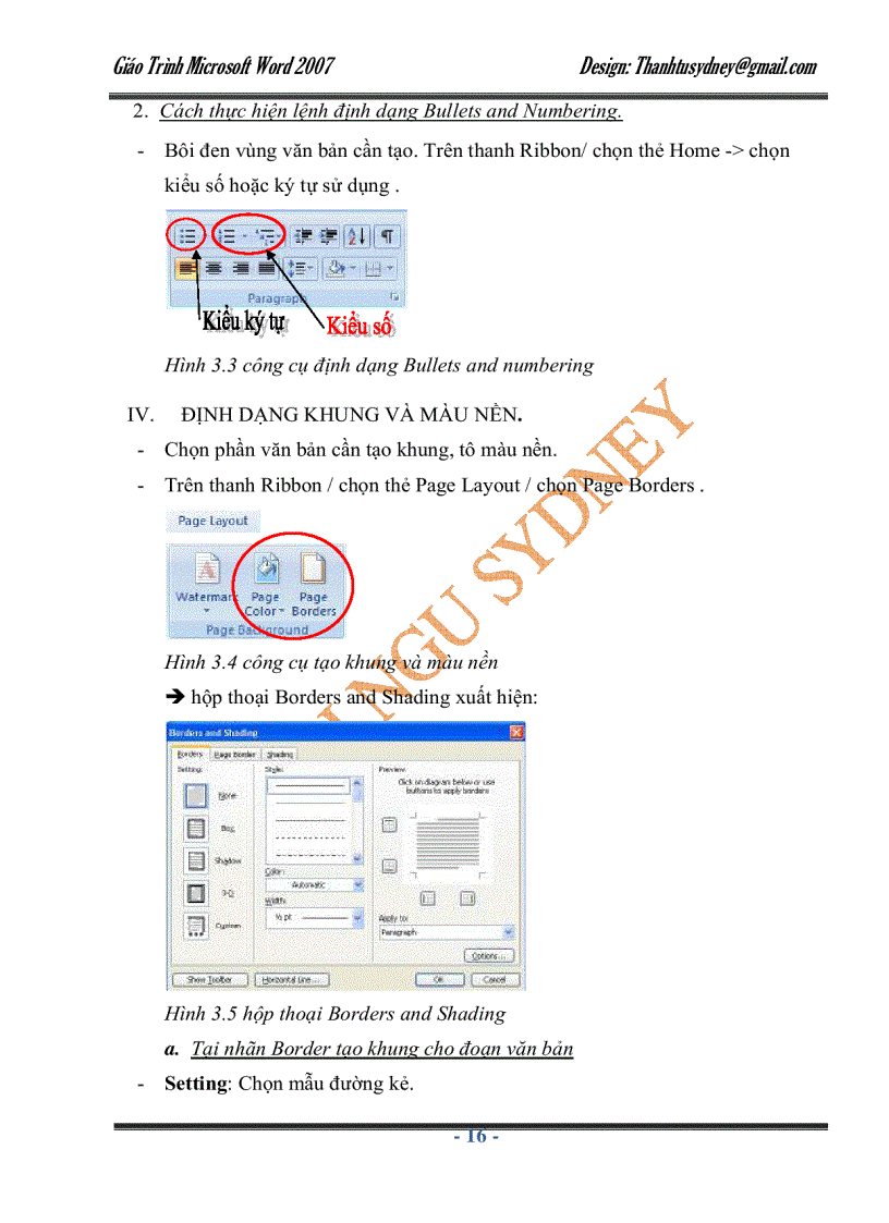 image for page Giáo trình Microsoft Word