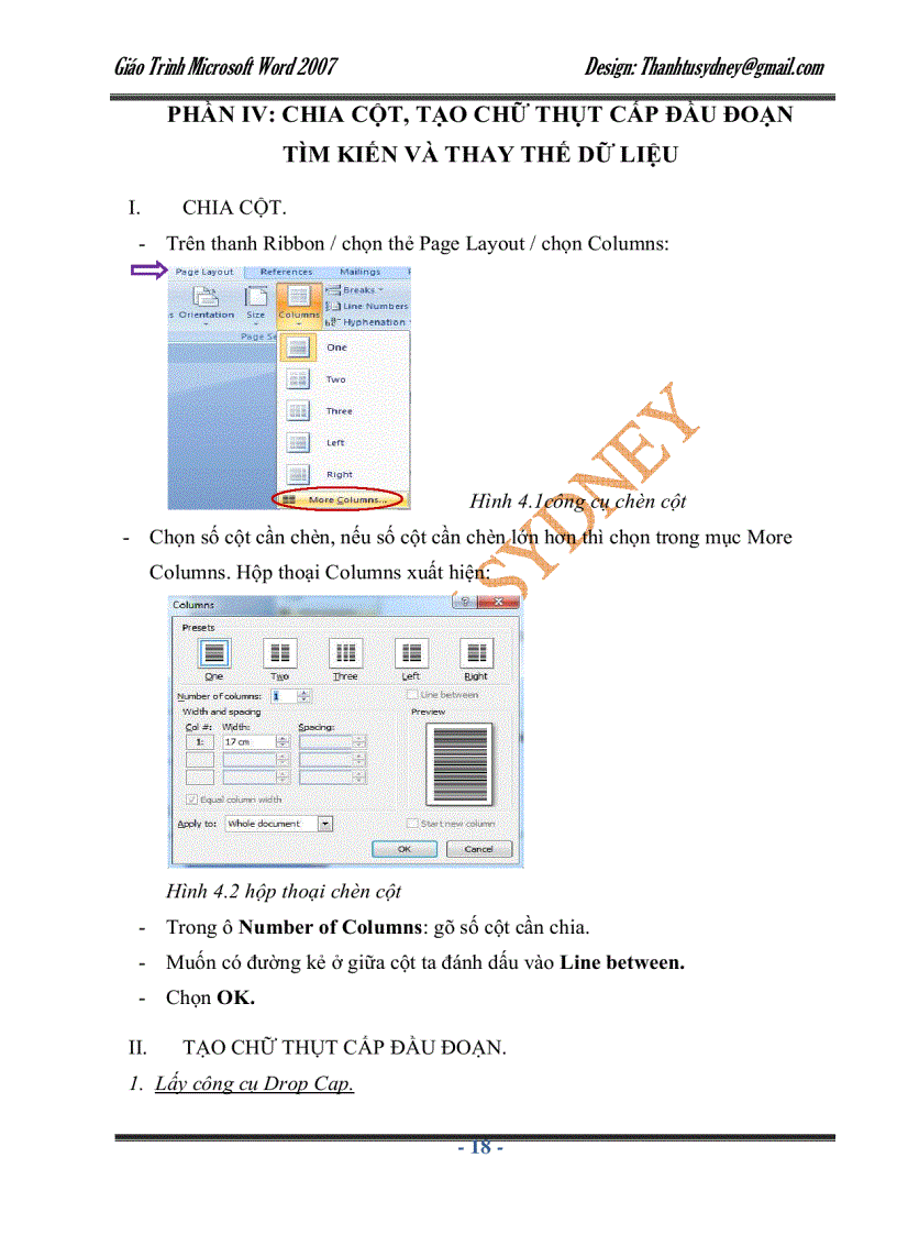 image for page Giáo trình Microsoft Word