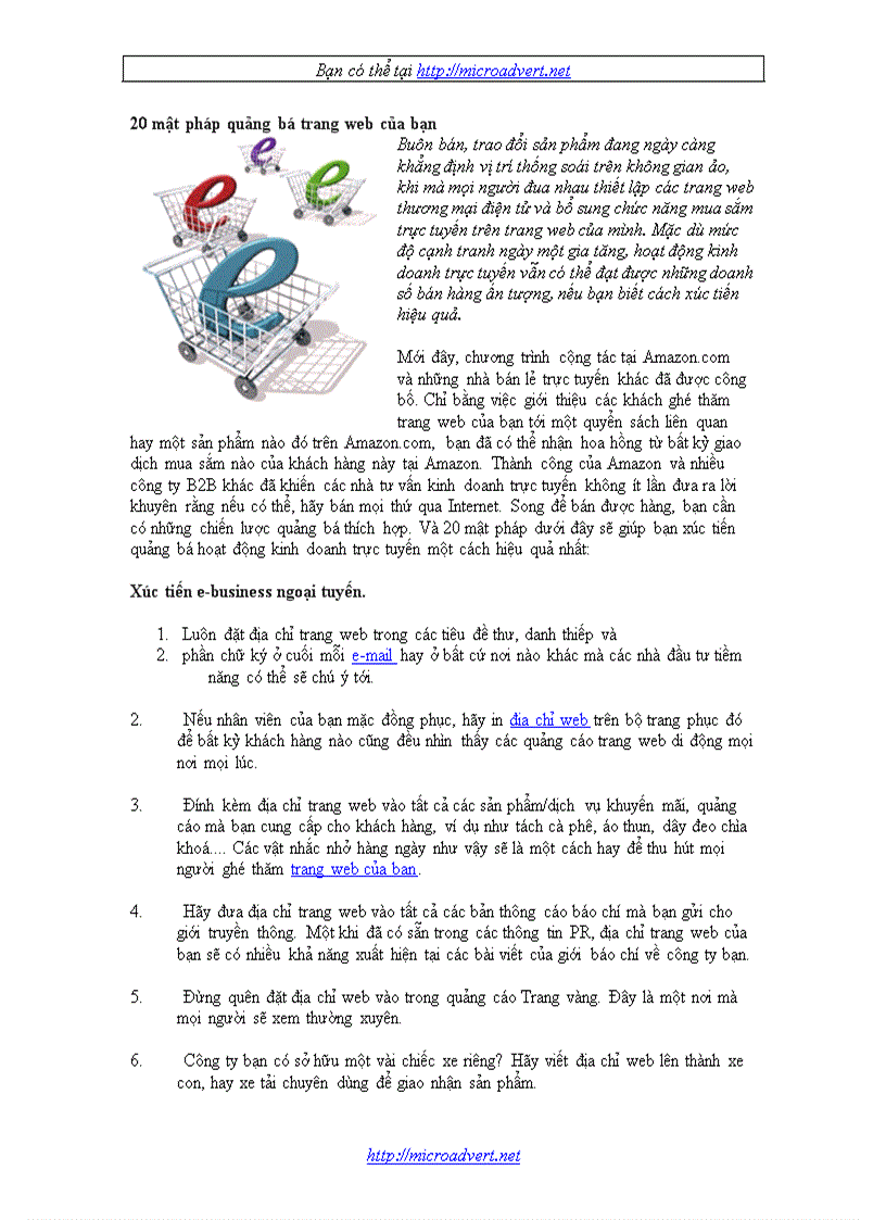 image for page 20 mật pháp quảng bá trang web của bạn 1