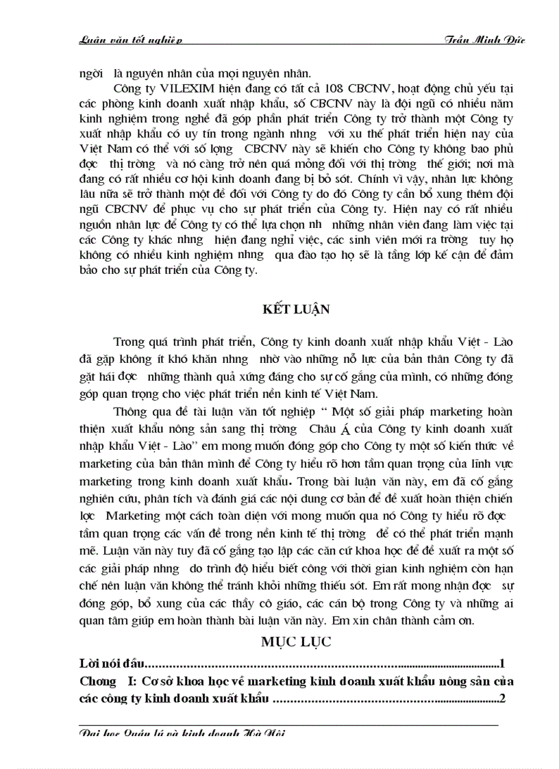 image for page Một số giải pháp Marketing hoàn thiện xuất khẩu nông sản sang thị trường khu vực Châu á Thái Bình Dương của Công ty kinh doanh Xuất nhập khẩu Việt Lào