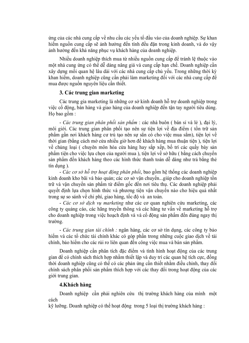 image for page Môi trường marketting