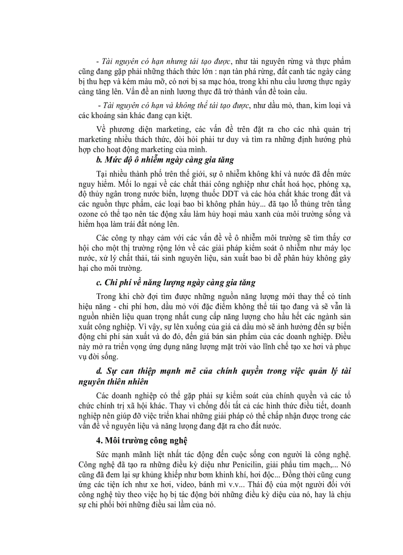 image for page Môi trường marketting