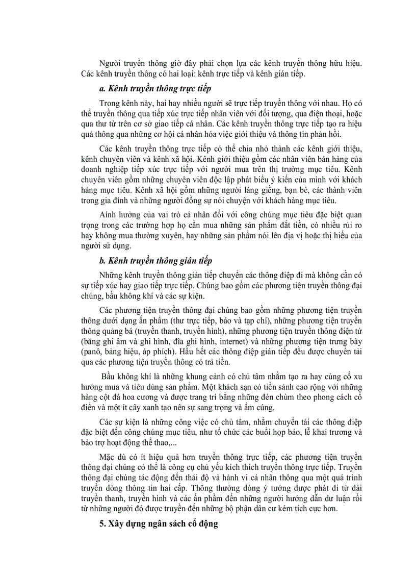 image for page Thiết kế chiến lược truyền thông và cổ động