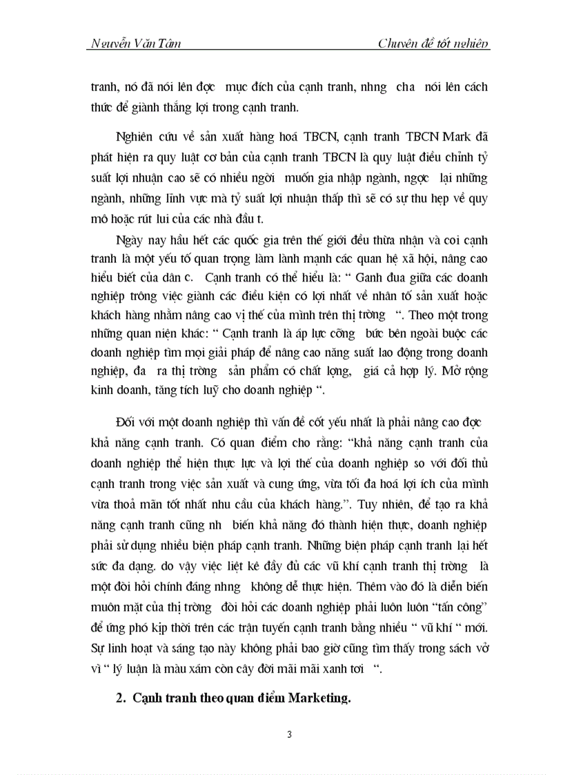 image for page Thị trường và giải pháp cạnh tranh bằng chiến lược đa dạng hóa sản phẩm của công ty tồng hoàng hà