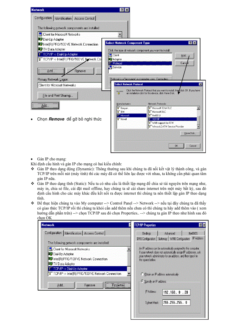 image for page Thiết lập mạng LAN