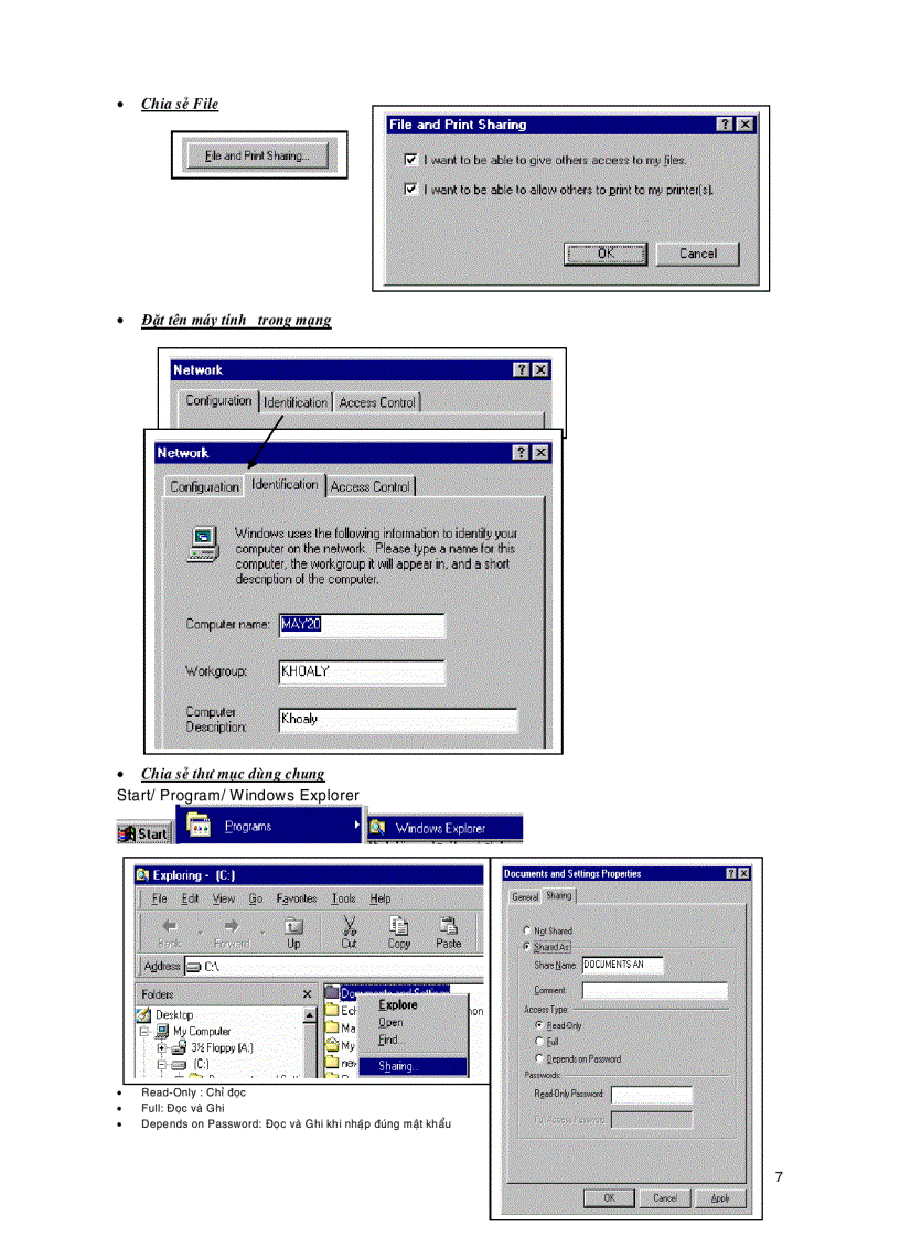 image for page Thiết lập mạng LAN