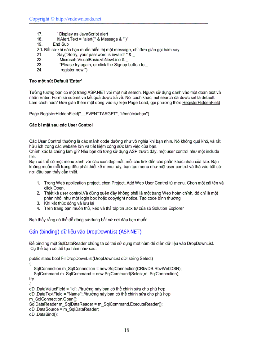 image for page Một số mẹo lập trình Ebook