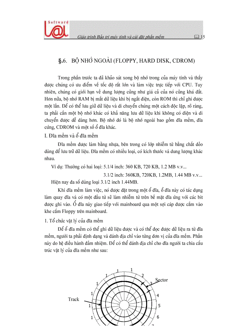 image for page Giáo trình bảo trì máy tính và cài đặt phần mềm Ebook