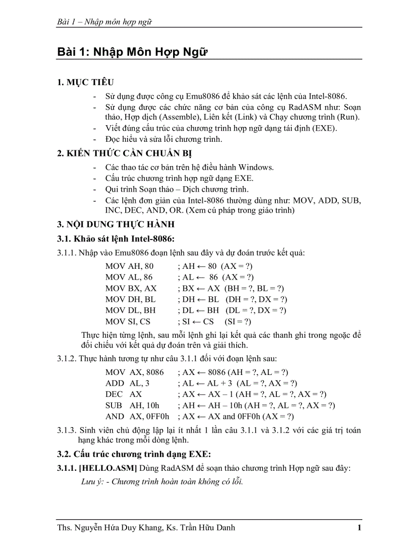 image for page Giáo trình thực hành Lập trình hệ thống Ebook 1