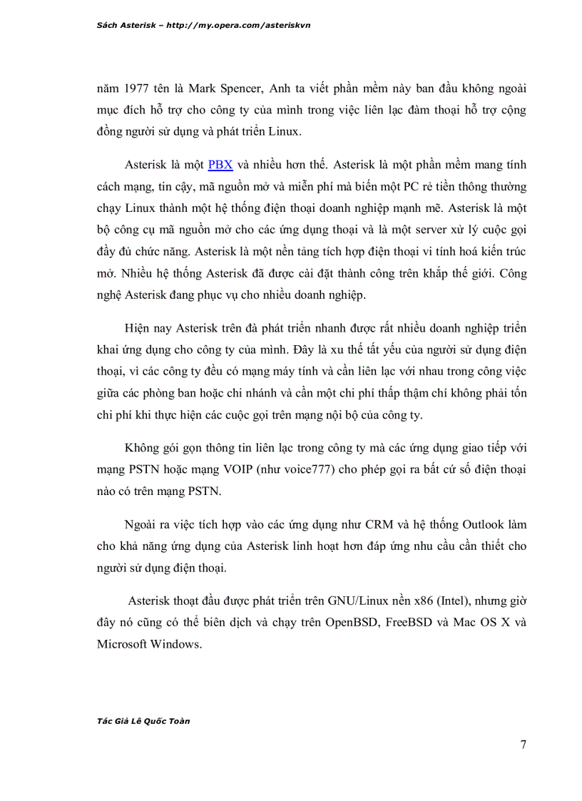 image for page Tổng quan về asterisk