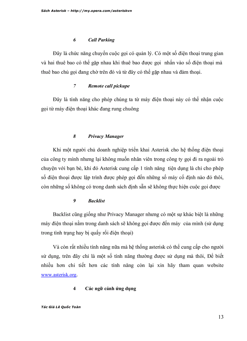 image for page Tổng quan về asterisk