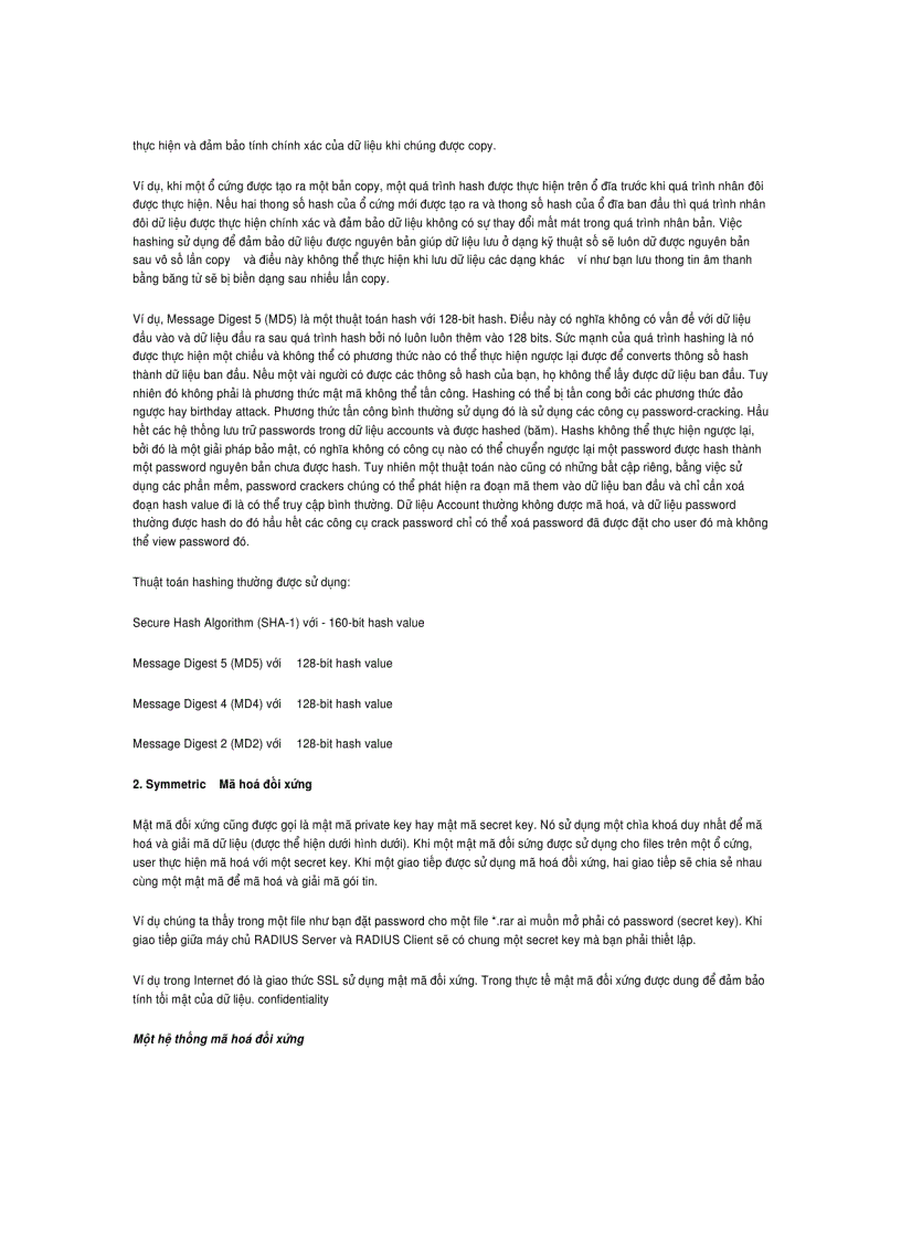 image for page Các thuật toán mã hoá