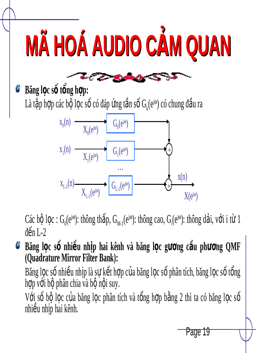 image for page Kỹ thuật Audio