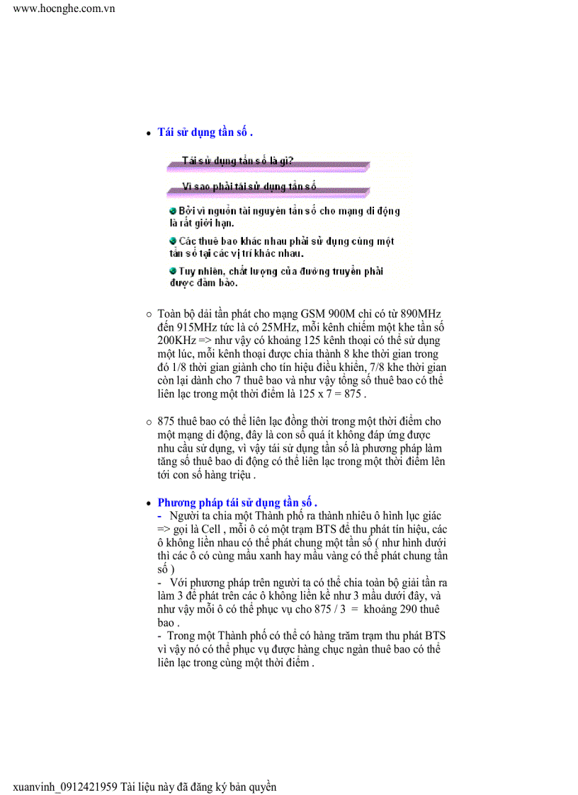 image for page Giới thiệu mạng di động GSM