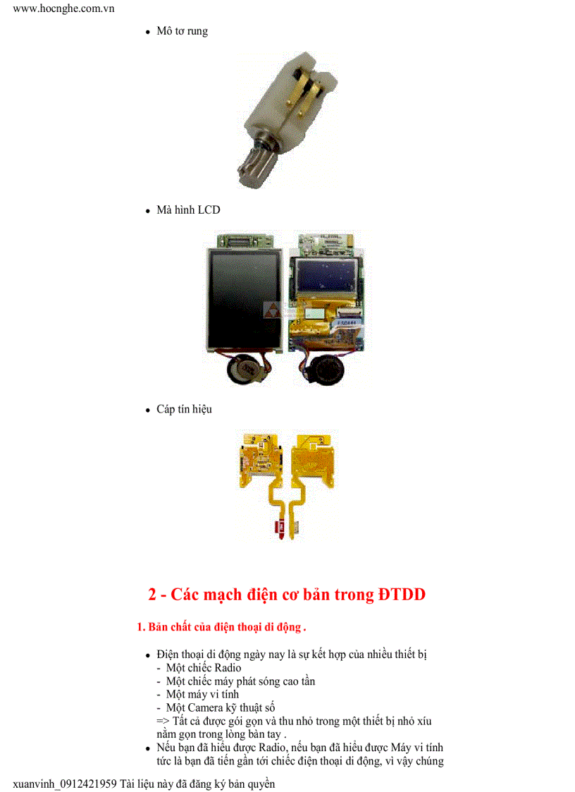 image for page Sơ đồ khối của điện thoại di động