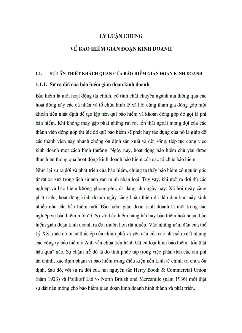 image for page Bảo hiểm gián đoạn kinh doanh