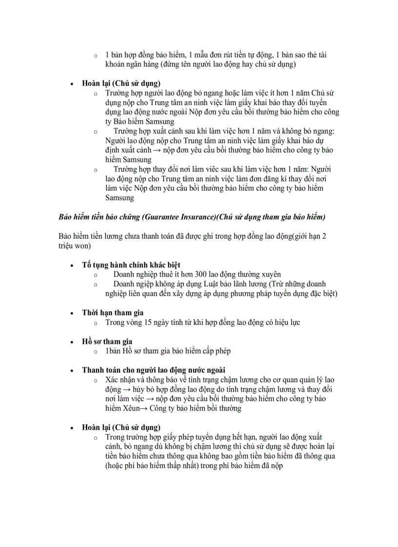 image for page Hướng dẫn về 4 loại bảo hiểm trong chương trình EPS 1