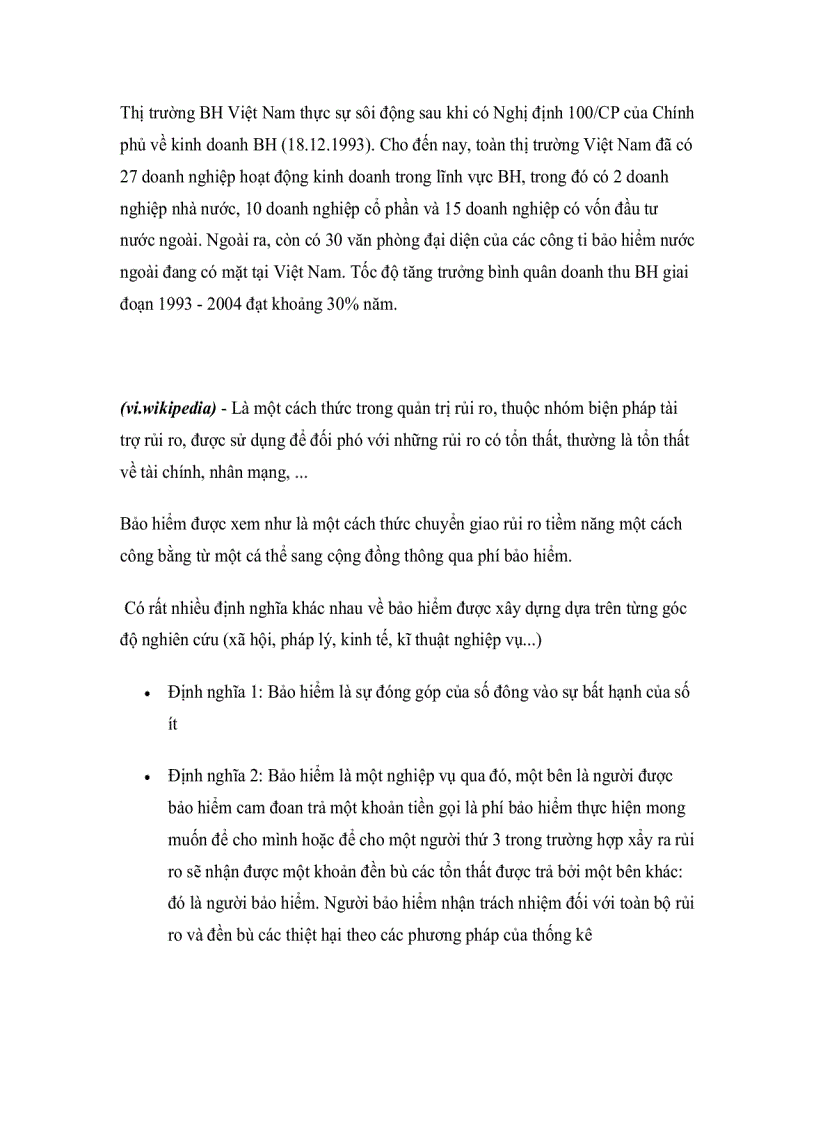 image for page Khái niệm bảo hiểm