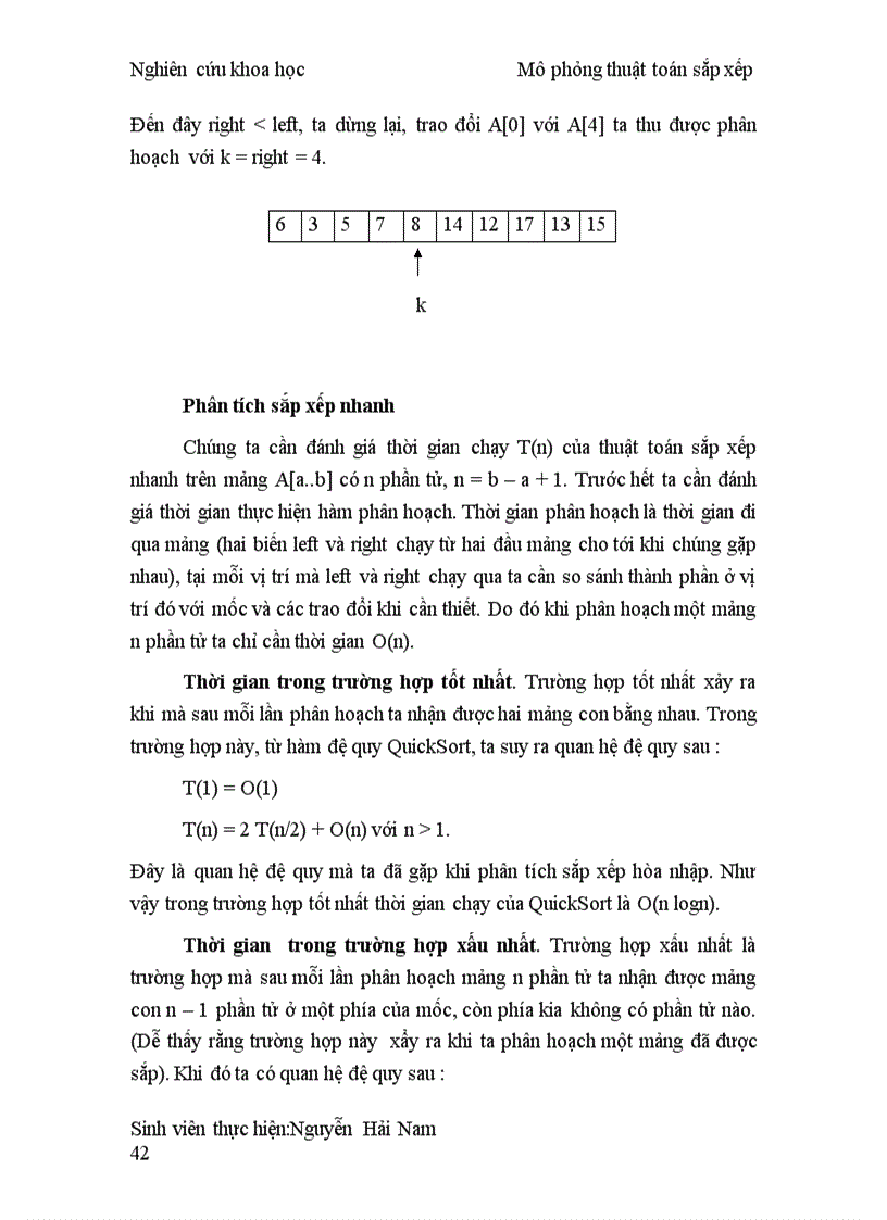 image for page NGHIÊN CỨU KHOA HỌC Tìm hiểu về Thuật Toán Sắp Xếp